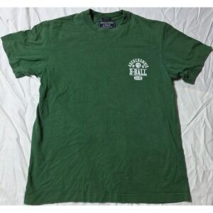 VTG Abercrombie & Fitch Basketball Muscle Shirt Men Small Y2K Green Double Sided